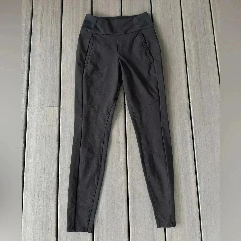 Athleta Women’s Headlands‎ Hybrid Trek Tights Black Size 2